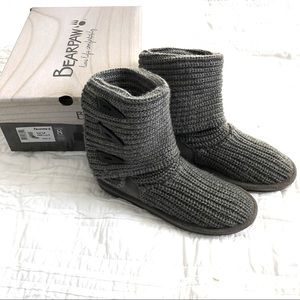 Bearpaw knit boots